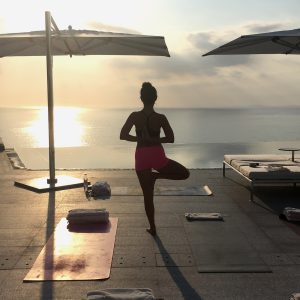yoga at hotel mousai