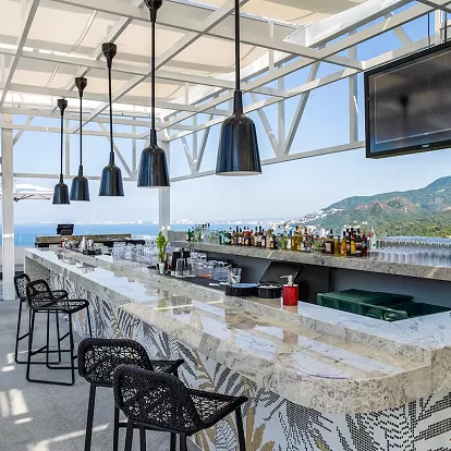 Restaurante The Rooftop Sur at Hotel Mousai